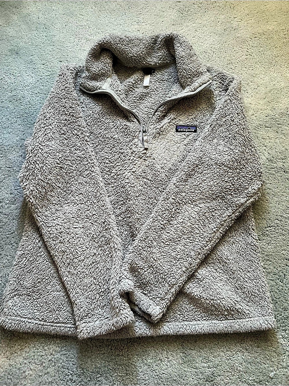 Patagonia Women's Gray Fleece Quarter-Zip